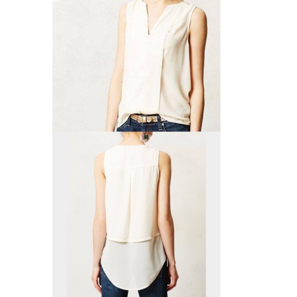 Blousy Pleated Tank by Maeve